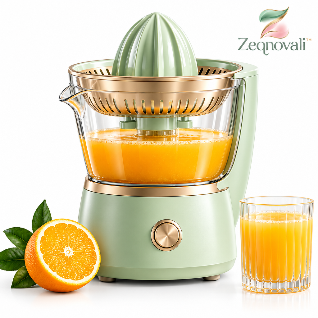 Zeqnovali™ Pistachio Electric Citrus Juicer view 4