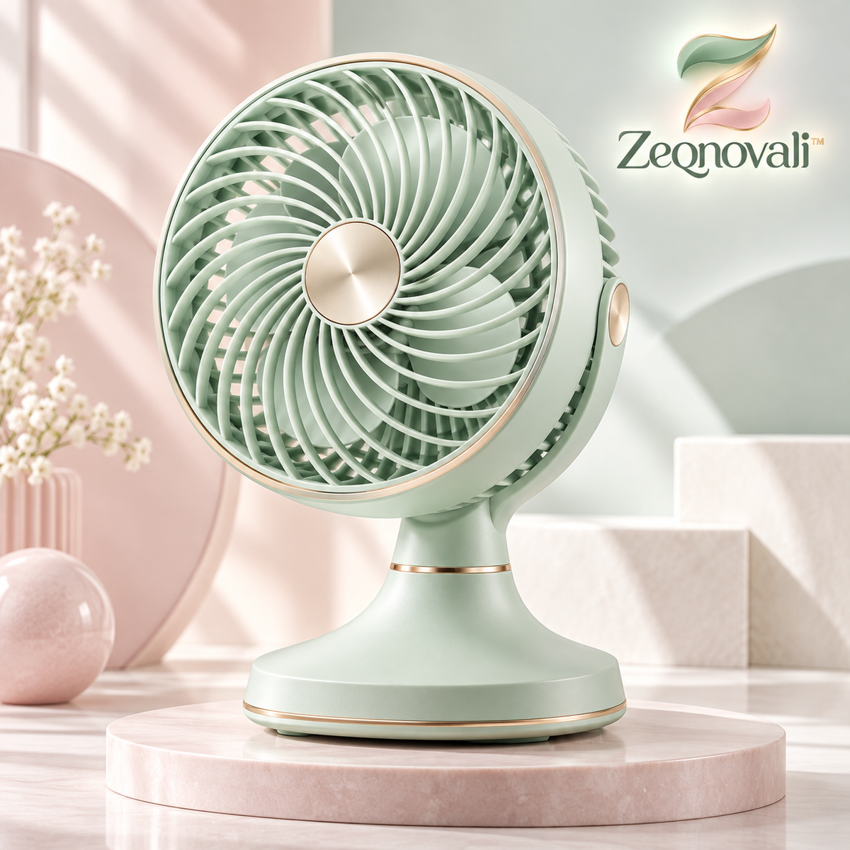 Zeqnovali™ Breeze Desktop Fan view 1
