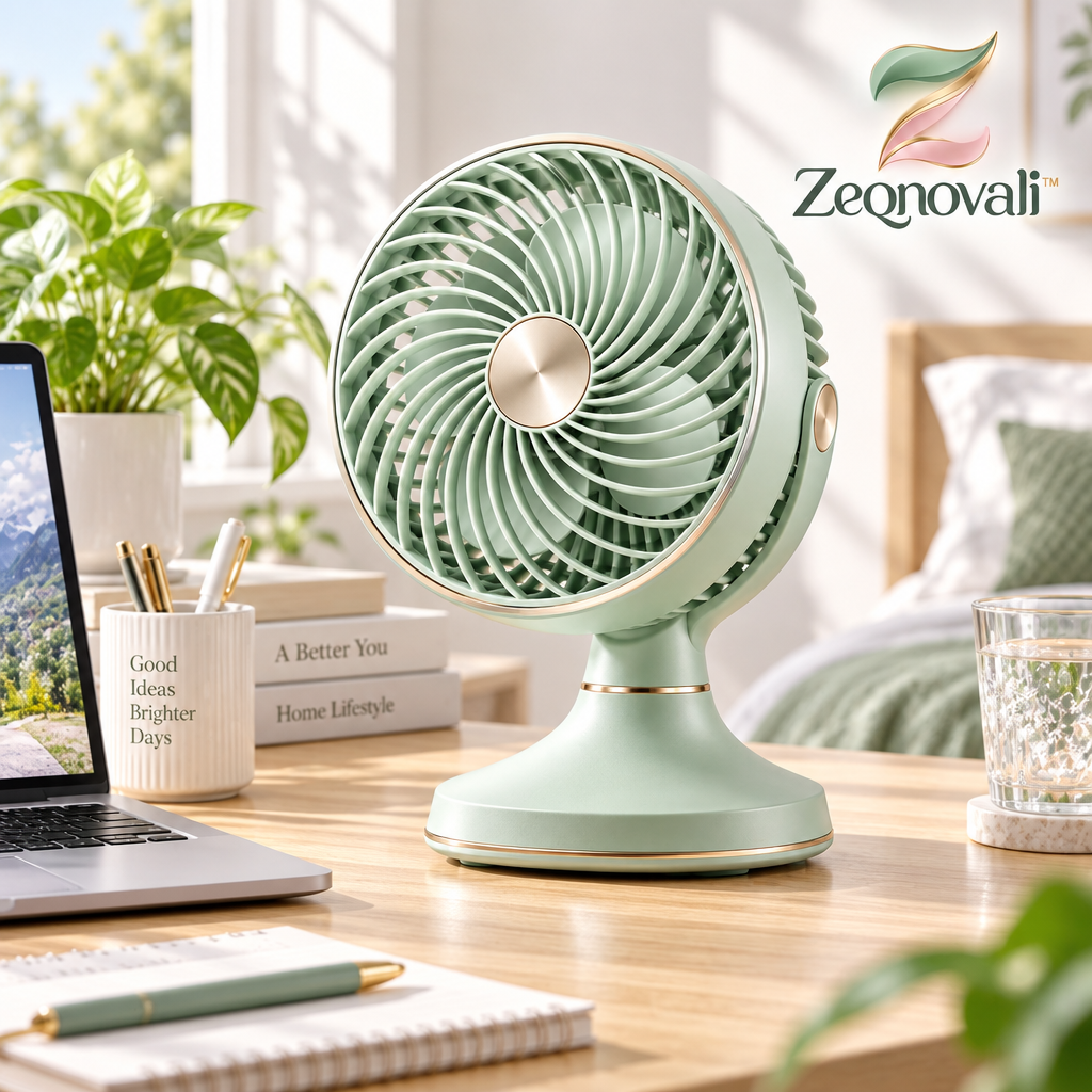 Zeqnovali™ Breeze Desktop Fan view 2