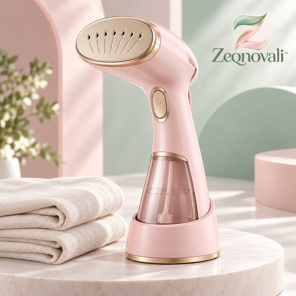 Zeqnovali™ Silk Handheld Garment Steamer view 1