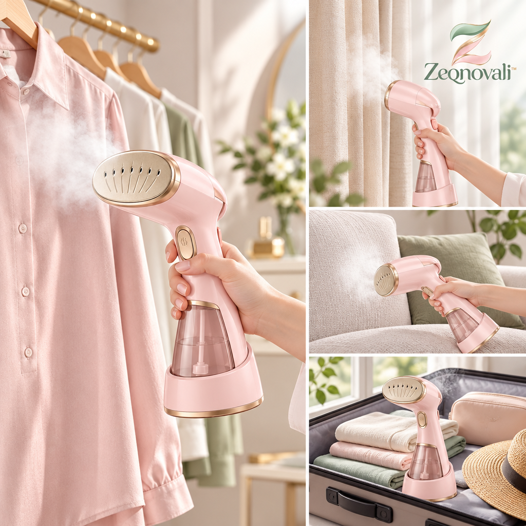 Zeqnovali™ Silk Handheld Garment Steamer view 2