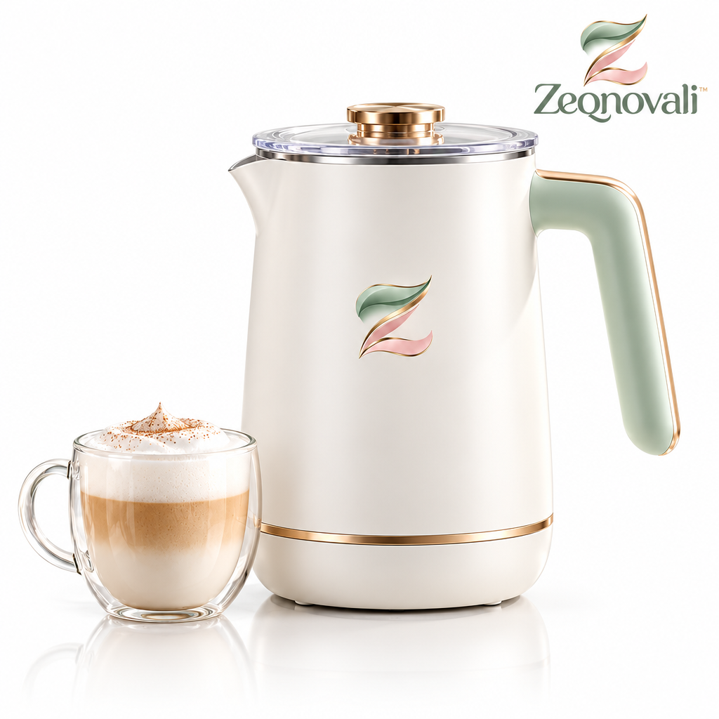 Zeqnovali™ Cloud Electric Milk Frother view 4