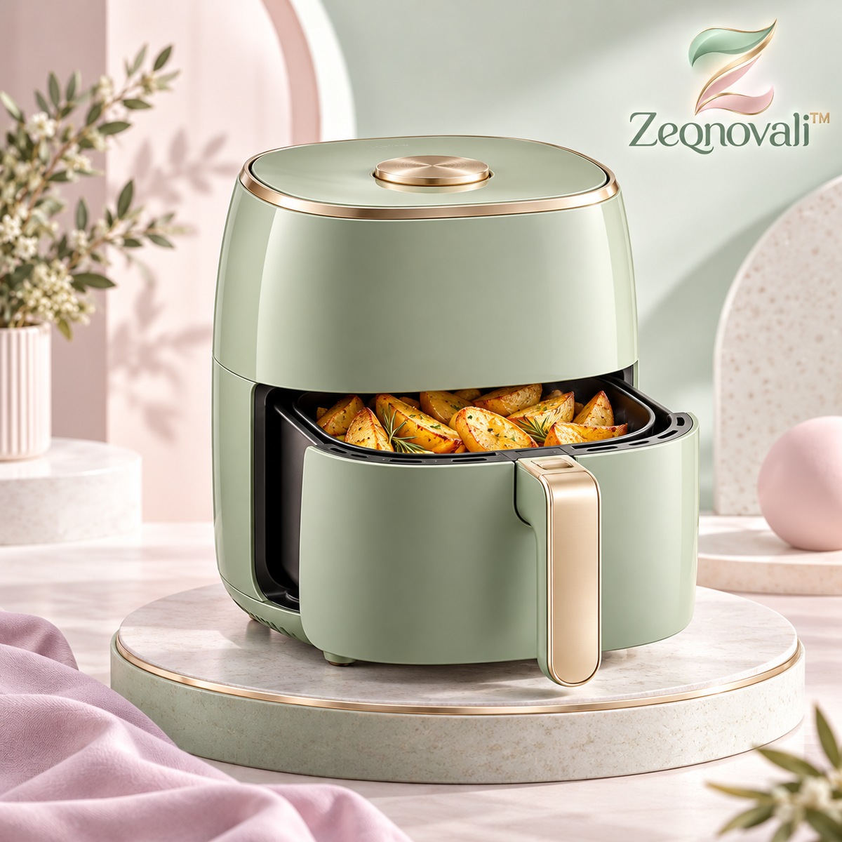 Zeqnovali™ Sage Compact Air Fryer view 1