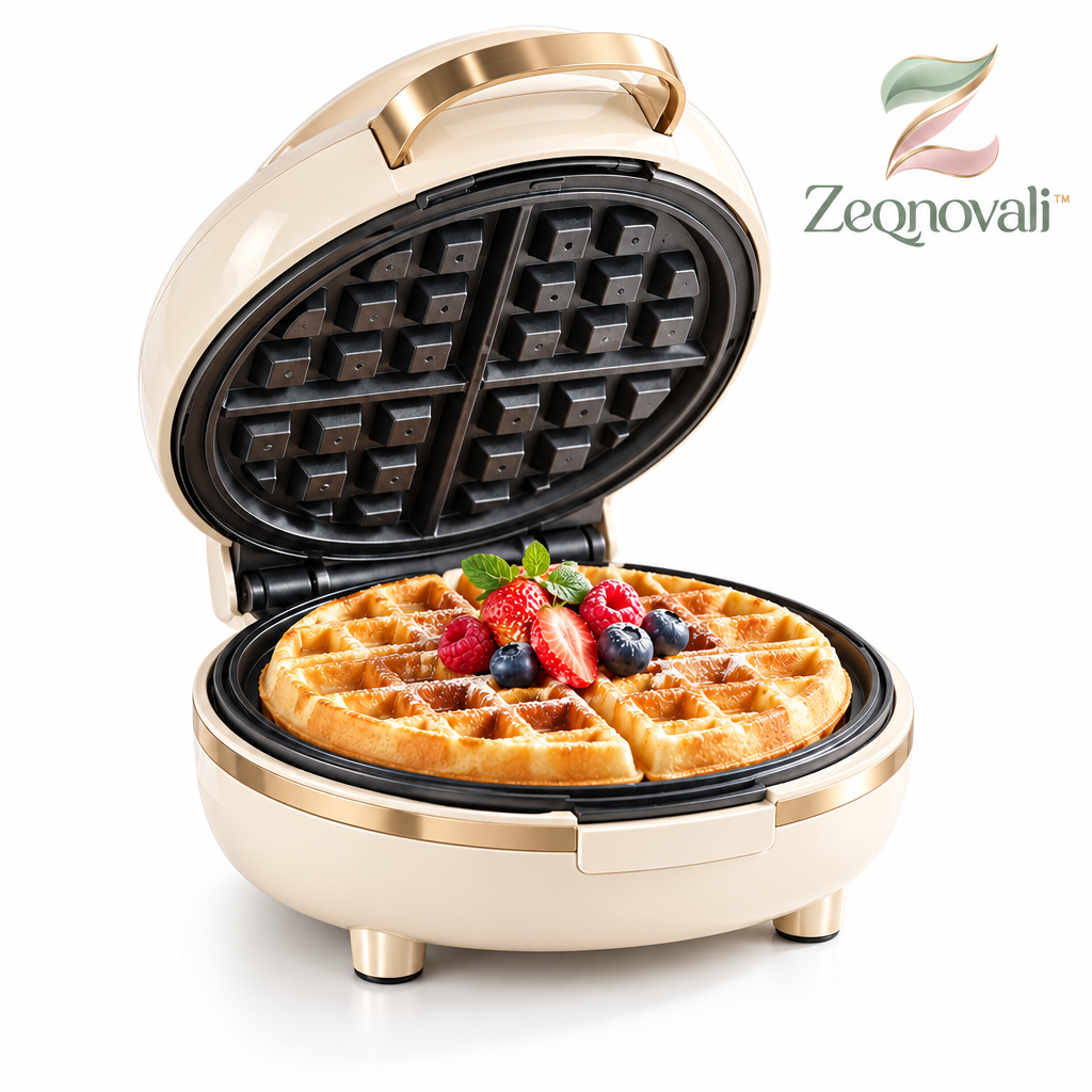 Zeqnovali™ Vanilla Waffle Maker view 4