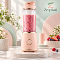Zeqnovali™ Peach Personal Blender view 1